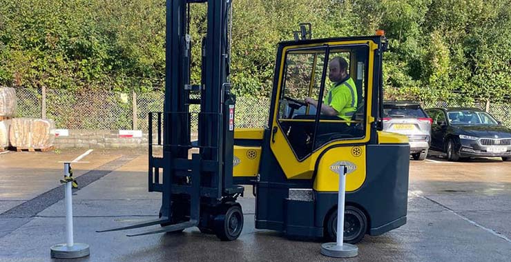 pivot steer forklift training
