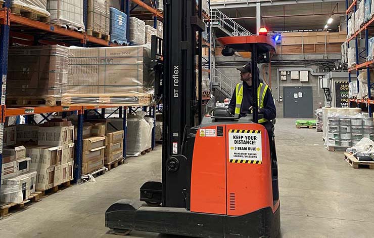 reach truck training
